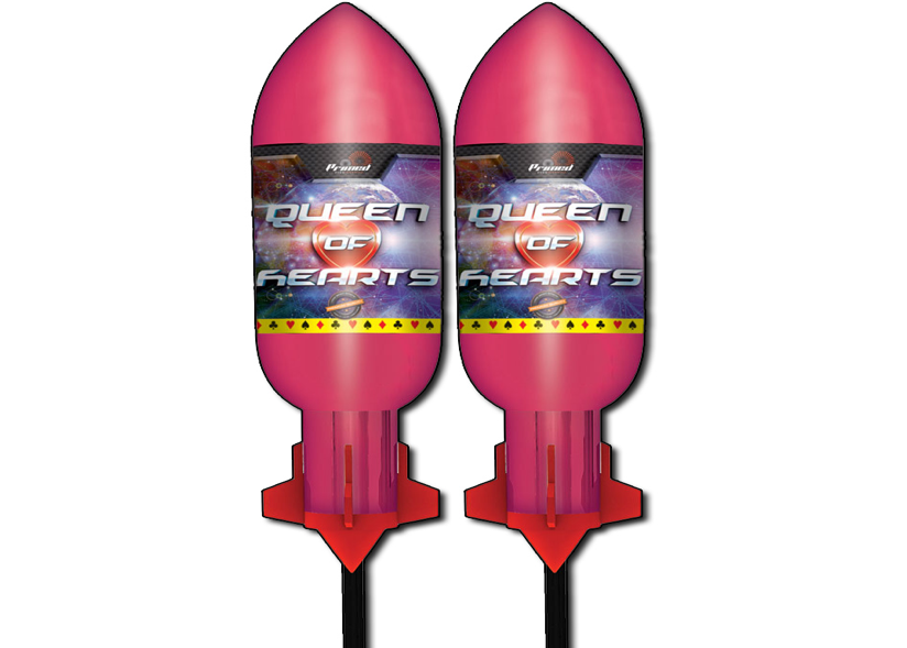 Queen of Hearts Rockets product image